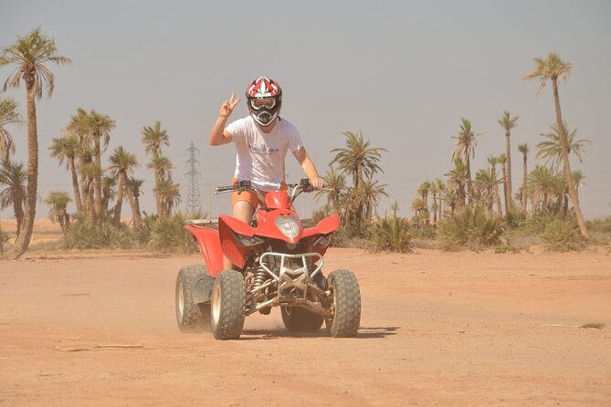 Half day quad bike at landscape of Marrakech and spa Hamam from Casablanca - Hammam de La Rose: a short but focused treatment