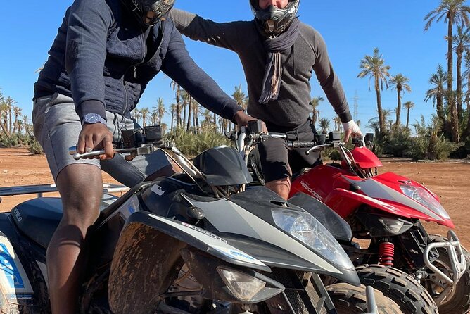 Half day quad bike at landscape of Marrakech and spa Hamam from Casablanca - The private format and physical effort