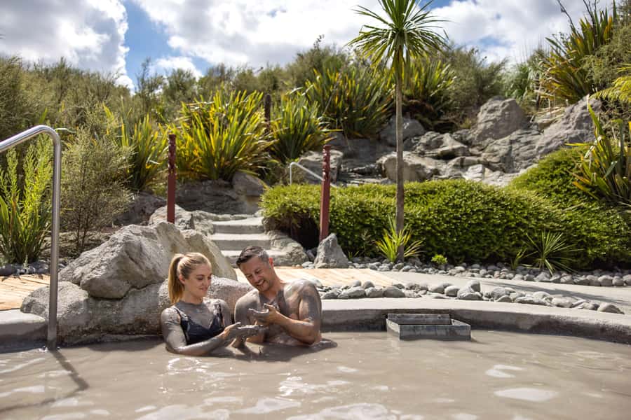 HELL'S GATE Mud Spa, Rotorua - Group Day Tour Ex Auckland - Tirau gives the drive a welcome pause