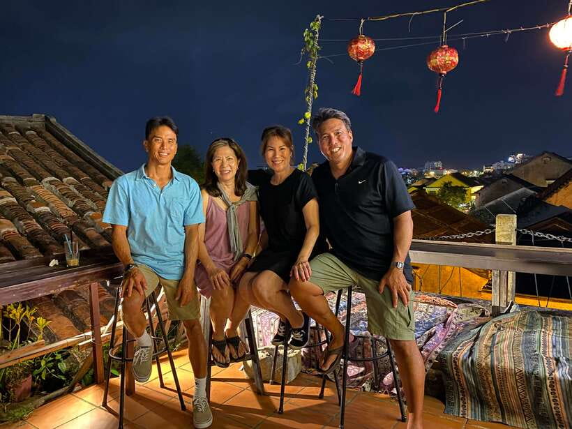 Hoi An: Food tour, Boat Trip and Foot Massage by night - A lantern boat on the Hoai River