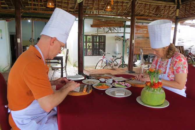 Hoian Cooking Class And Foot Massage Private Tour - Fishing Before the Cooking Begins