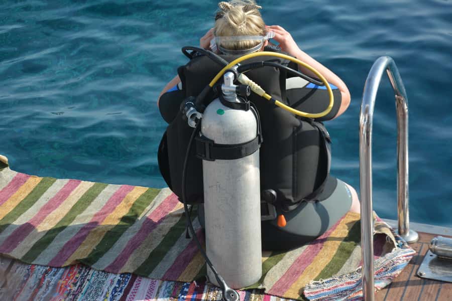 Hurghada:Luxury Diving & Snorkeling inc/Island/Lunch/Massage - The 45-minute cruise to Orange Bay