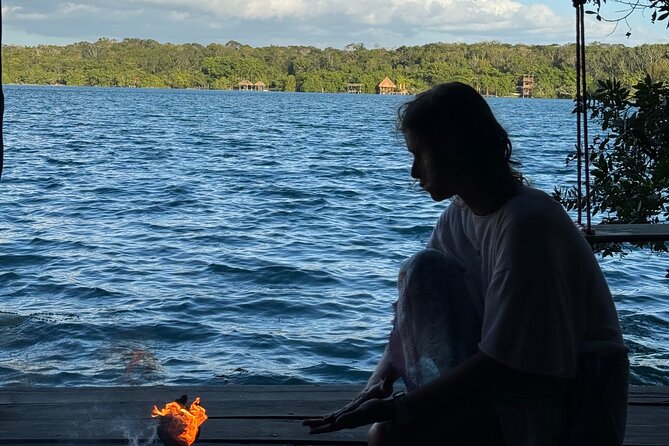 Janzu Aquatic Massage Therapy - The lagoon, cenote setting, and sounds of Bacalar