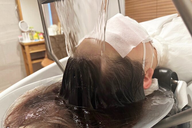 Japanese Head Onsen and Scalp Massage Retreat in Tokyo - A calm pause near Gotanda Station