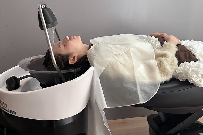 Japanese Head Onsen and Scalp Massage Retreat in Tokyo - The head onsen and hair treatment