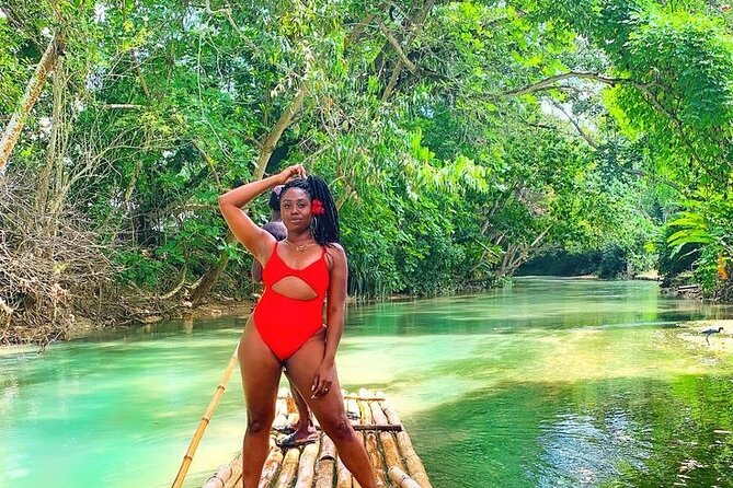 Jet Ski, Bamboo Rafting and Limestone Foot Massage Private Tour - What the Lethe Estate raft ride adds
