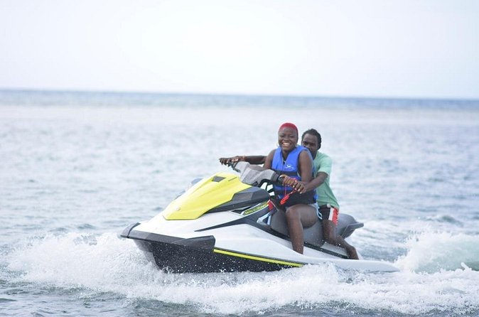 Jet Ski & River Rafting with Limestone Foot Massage from Montego Bay - Moving from engine noise to the Great River