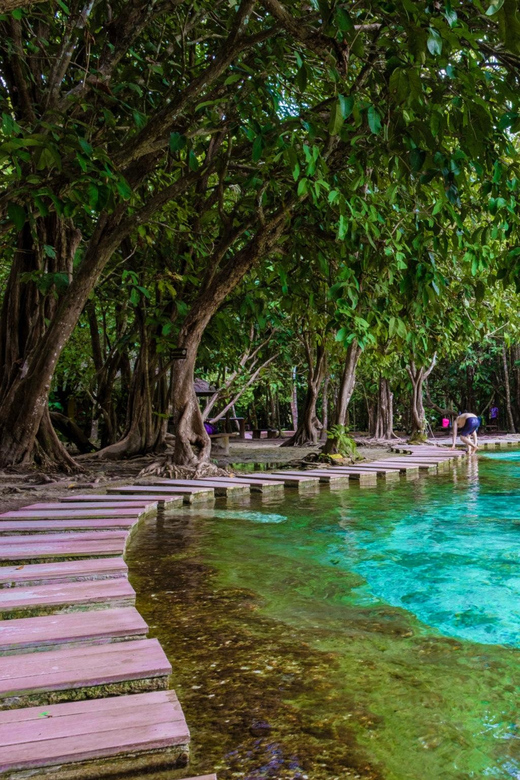 Krabi: Kayaking, Crystal Lagoon, and Fish Spa in Klong Root - Paddling the Klong Root waterway