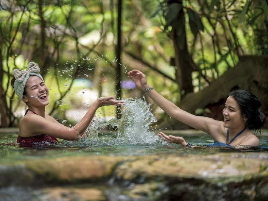 Krabi: Private Full-Day Hot Spring Spa Package - Starting with Thai Hermit exercise