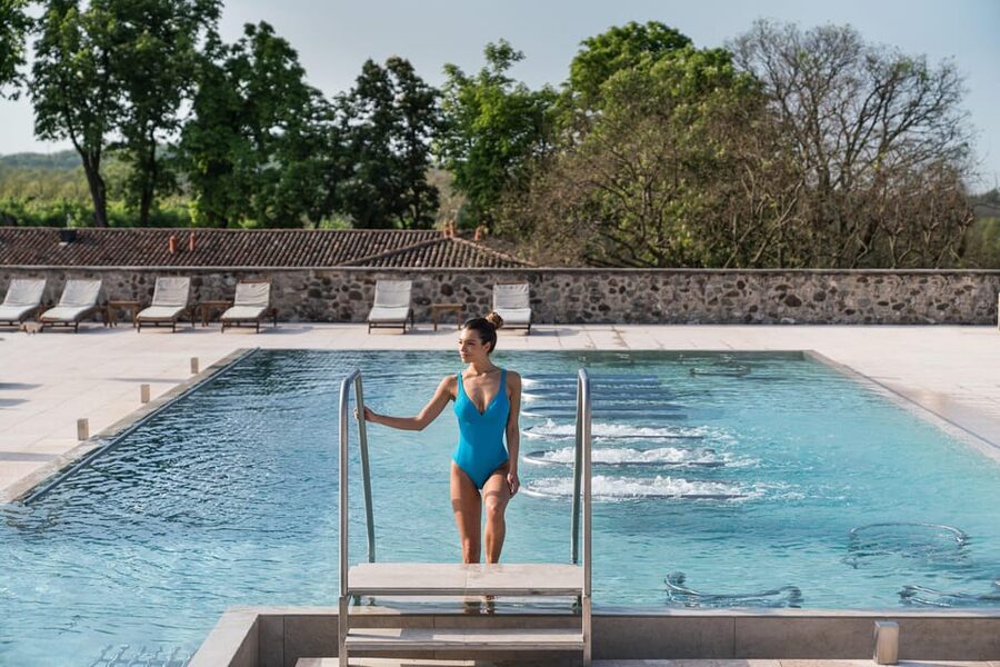 Lake Garda: QC Termegarda Spa Admission Ticket - Quiet rooms and the Varone waterfall theme