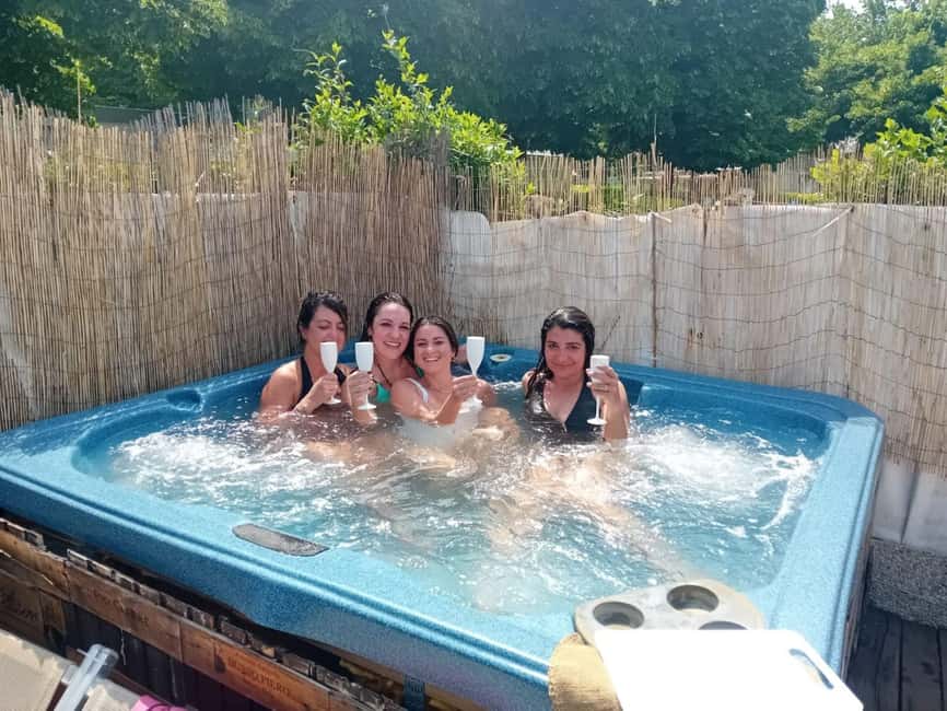 Langhe Spa Wellness Experience with Wine Glass - The Large Countryside Sauna and Langa herbs