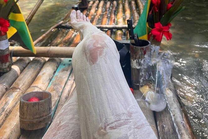 Lethe River Bamboo Rafting & Limestone Foot Massage Experience - One hour on the bamboo raft