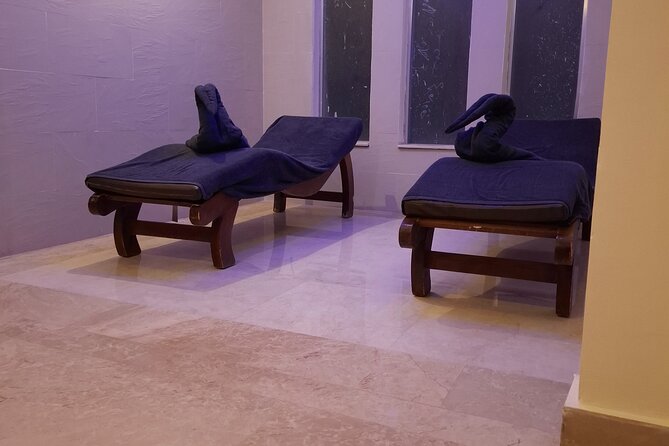 Luxury Turkish Bath & Massage in Sharm - Entering the sauna before the hammam