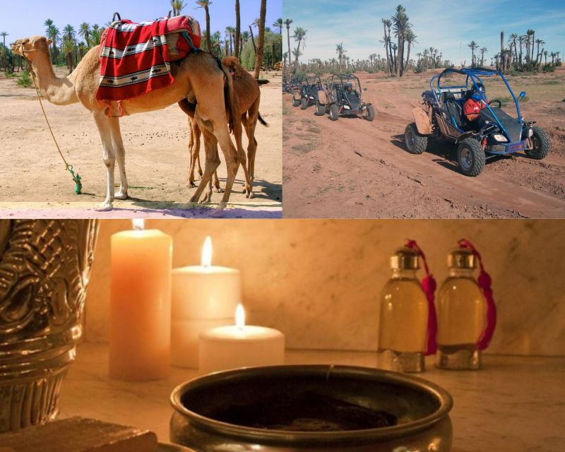 Marrakech: Half-Day Tour with Buggy Ride, Camel Ride and Spa - Coffee, mint tea, and a closer look at village life