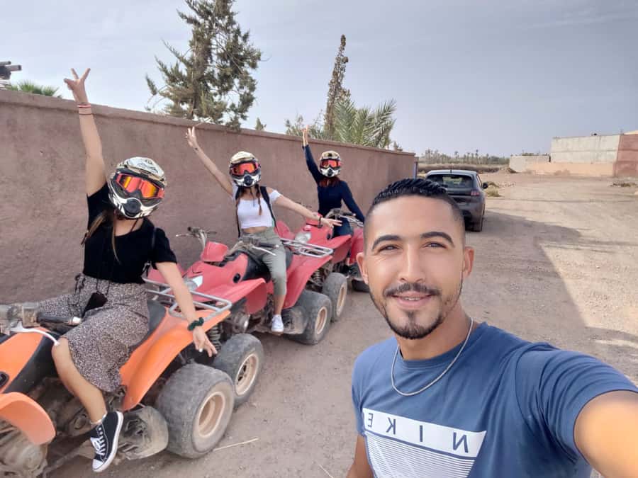 Marrakech: Palmeraie Quad Bike & Traditional Moroccan Spa - Key points at a glance