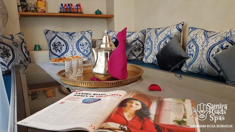 Marrakech: Royal Rosa Hammam including massage & foot care - The one-hour argan-oil massage