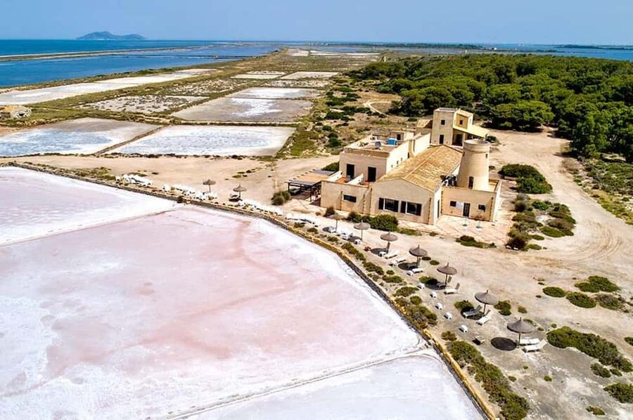Marsala: Wellness in the Pink Salt Pans with Dinner - The wellness path through different salt concentrations