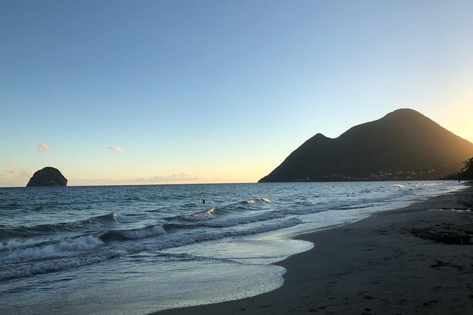 Massage on the beach - The beach is beautiful, but swimming is unsafe