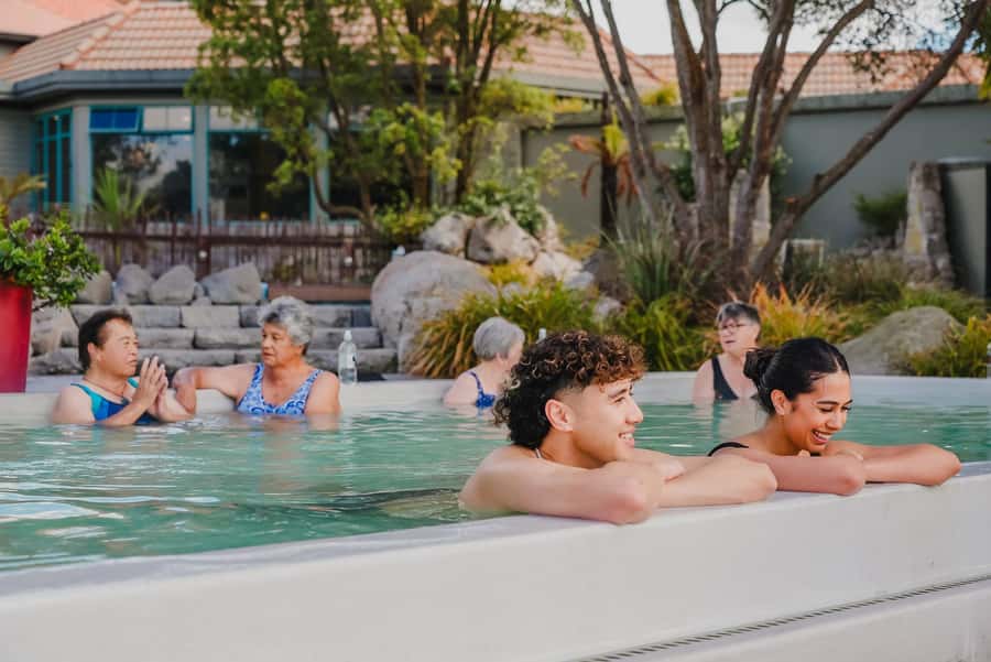MITAI MAORI VILLAGE Night XP & Polynesian Spa from Auckland - The guide, timing, and transport
