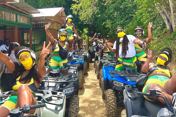 Montego Bay ATV Ride & Bamboo Rafting With Limestone Foot Massage - Key things to know before booking
