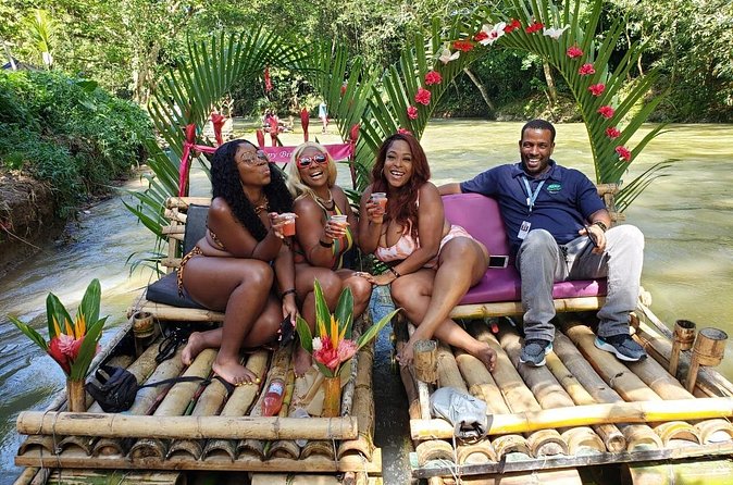Montego Bay Bamboo River Rafting Limestone Foot Massage - Jamaican fruit, but no full meal