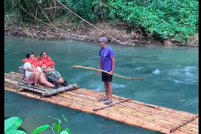Montego Bay Bamboo River Rafting with Limestone Massage - The value of a private four-hour outing
