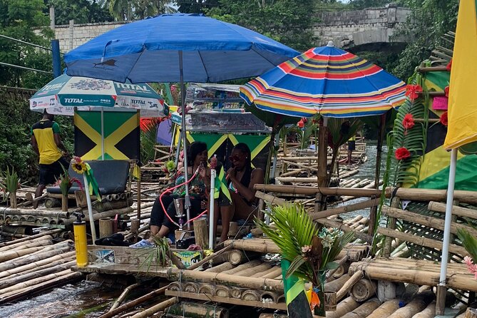 Montego Bay Bamboo River Rafting with Limestone Massage - The Great River by bamboo raft