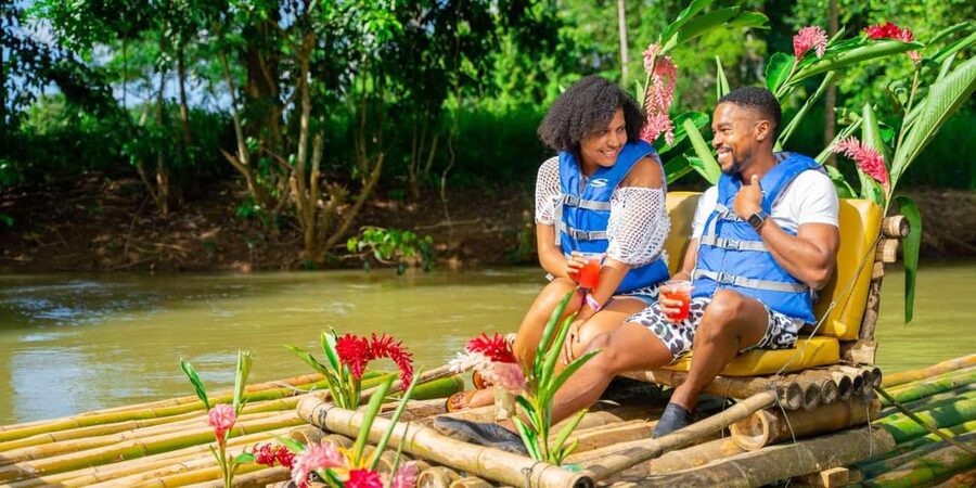 Montego Bay: Private Bamboo Rafting with Limestone Massage - Leaving Montego Bay for Lethe Estate