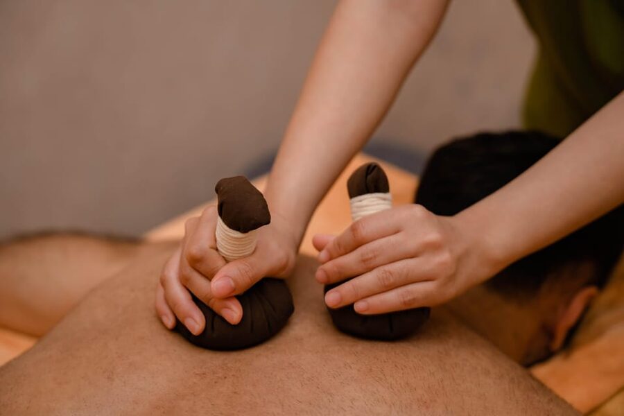 Nha Trang: Head, Neck, Shoulder, Nape Massage (FREE PICK-UP) - A quiet spa setting with tea and herbal aromas