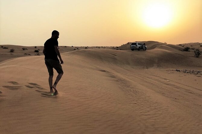 No Rush Desert Safari: 6-Hour Adventure & Inland Sea Relaxation - The Inland Sea stop and sunset views