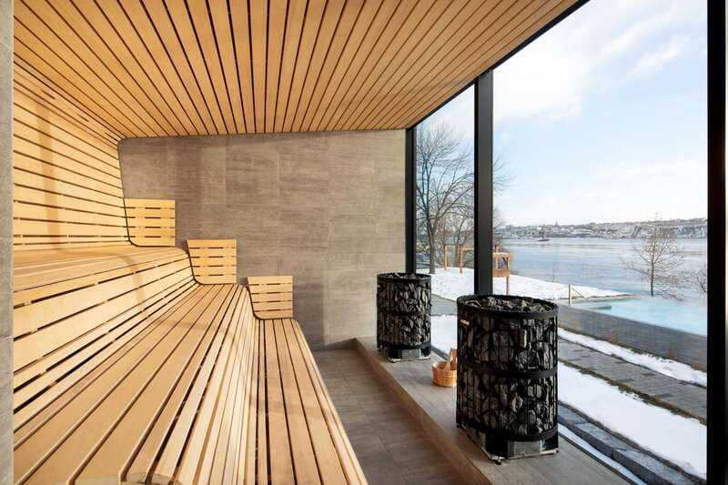 Old Quebec: Nordic Spa Thermal Experience - Locker rooms and what to pack