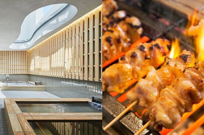 Onsen Spa in Tokyo and Asakusa Bar Hopping with Local Guide - Key points at a glance