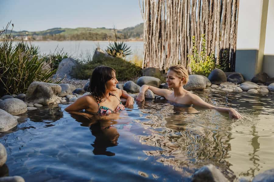 Polynesian Spa Rotorua: Lake View Private Pools Experience - A private soak beside Lake Rotorua