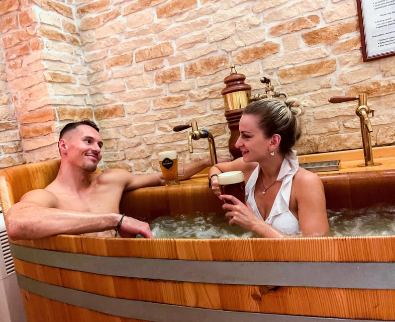 Prague: Beer Spa Bernard with Beer and Massage Option - The Heated Bed Is More Important Than It Sounds