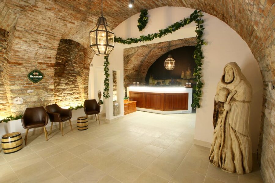 Prague: Bernard Beer Spa with Beer and Massage Option - Bernard beer, a certificate, and a small souvenir