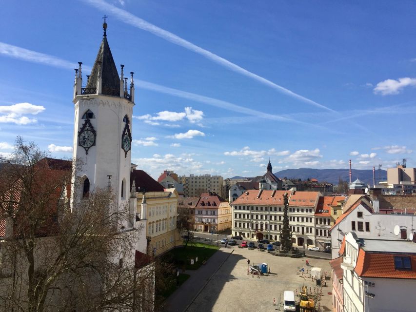 Prague: Day Trip to Teplice, the Royal Spa City - The John the Baptist tower and the first view
