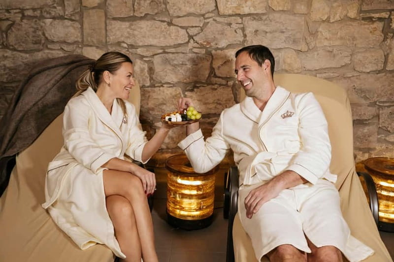 Prague: Lázně Pramen. Wine, Beer bath and Wellness SPA - The relaxation room is more than an afterthought