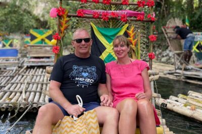 Private Bamboo Rafting, Limestone Massage and Hip Strip Tour