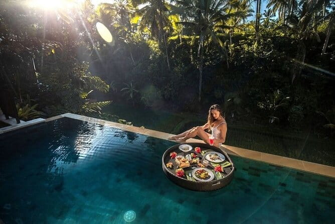 Private Floating Breakfast Jungle Swing and Romantic Spa in Ubud - At a glance