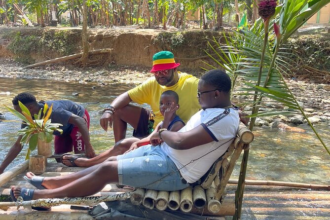 Private Montego Bay Bamboo Rafting with Limstone Foot Massage - The limestone foot massage
