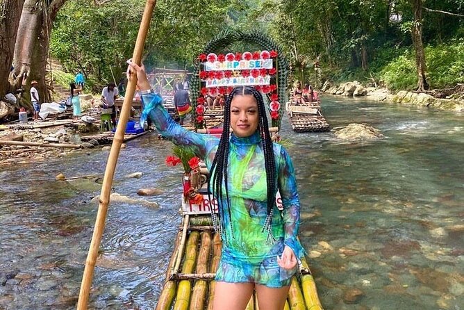 Private River Bamboo Raft with Limestone Foot Massage in Montego Bay - From Montego Bay to Long Hill