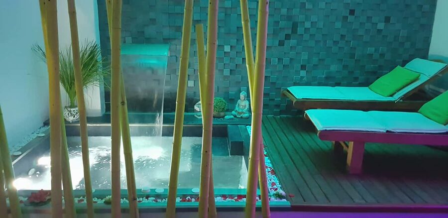 Private Spa program in Sicily Caltanissetta - The atmosphere: candlelight, steam, and soft sound