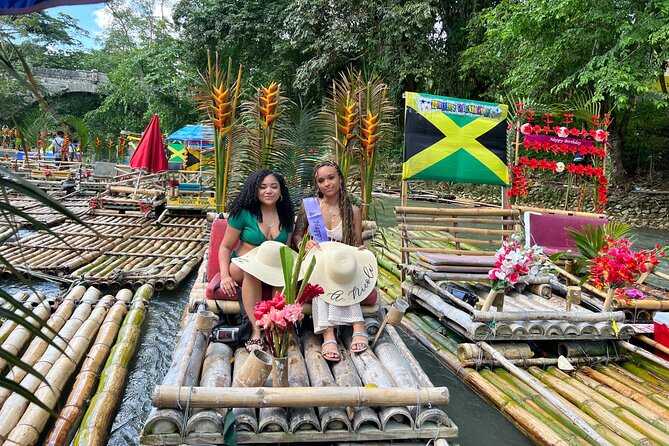 Private Tour Bamboo Rafting & Limestone Massage In Montego Bay - A calm river ride at Lethe Estate