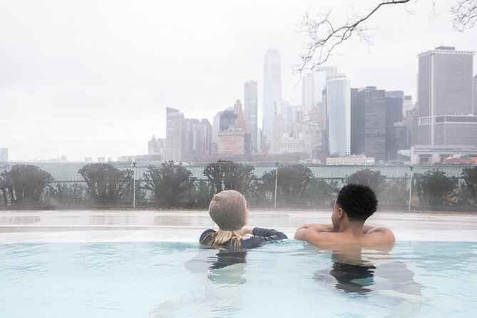 QC Spa New York: Luxury Wellness on Governors Island - Checking in with a swimsuit and very little luggage