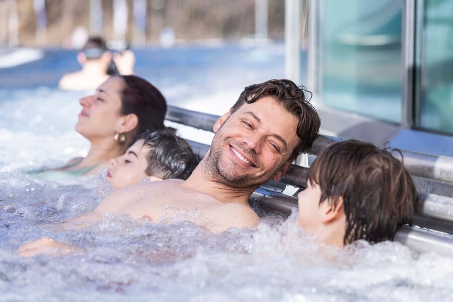 Rivera-Ticino: Splash e Spa Tamaro 4-Hour Waterpark Ticket - The Wave Pool Adds Movement Without a Slide