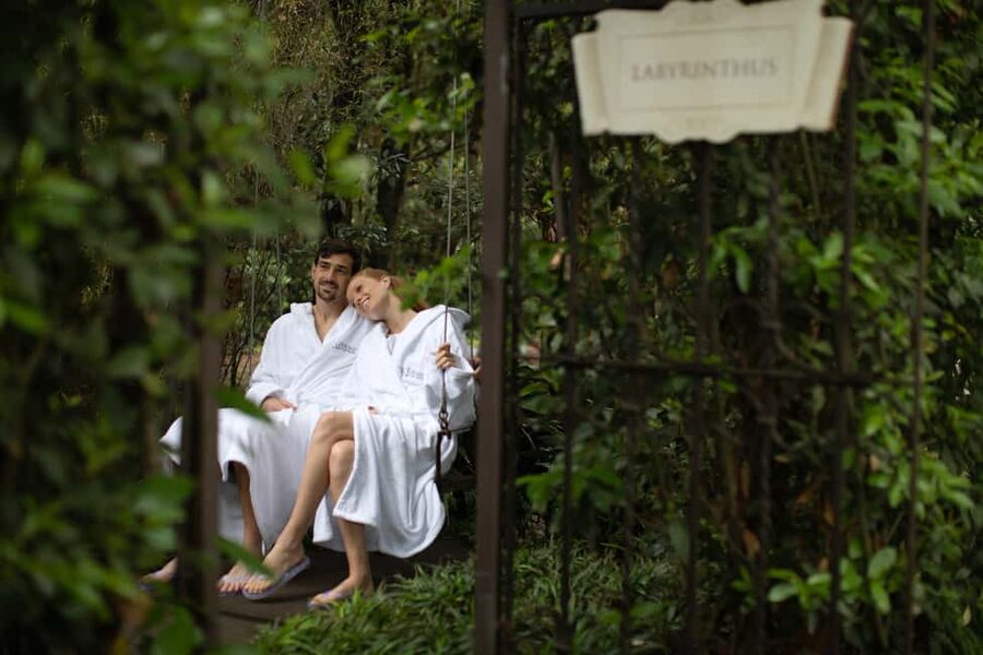 Rome: QC Termeroma Spa Admission Ticket - The historic estate and natural park setting
