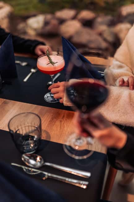 Rovaniemi: Daylight Forest spa,outdoor hot tubs and lunch - What you can expect from lunch