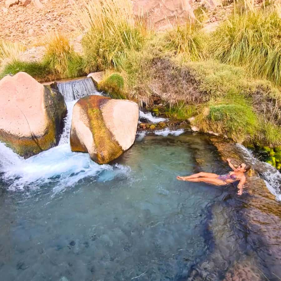 San Pedro de Atacama: Spa de Puritama - Arriving at 3,500 meters