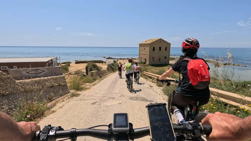 Scala Dei Turchi: E-BIKE TOUR Hidden Beaches, Sea, Relaxation [+SNORKELING ] - Scala dei Turchi from more than one viewpoint