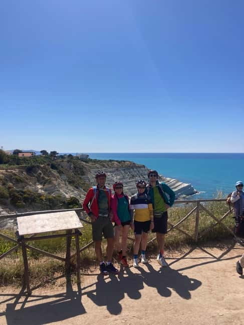 Scala Dei Turchi: E-BIKE TOUR Hidden Beaches, Sea, Relaxation [+SNORKELING ] - Cape Rossello and the old coastal defenses